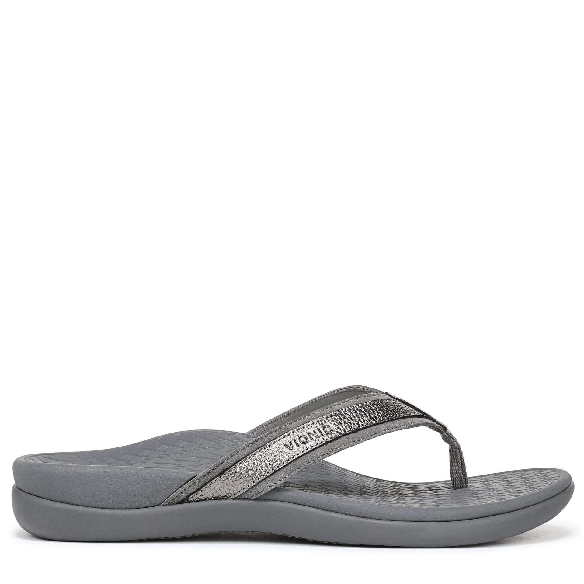 Vionic Vionic Women's Tide 2.0 Flip Flops in Metallics - 4