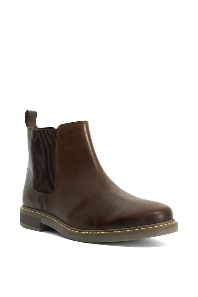 Dune London Dune London Men's 'Cardeny' Leather Chelsea Boots in Brown - 2