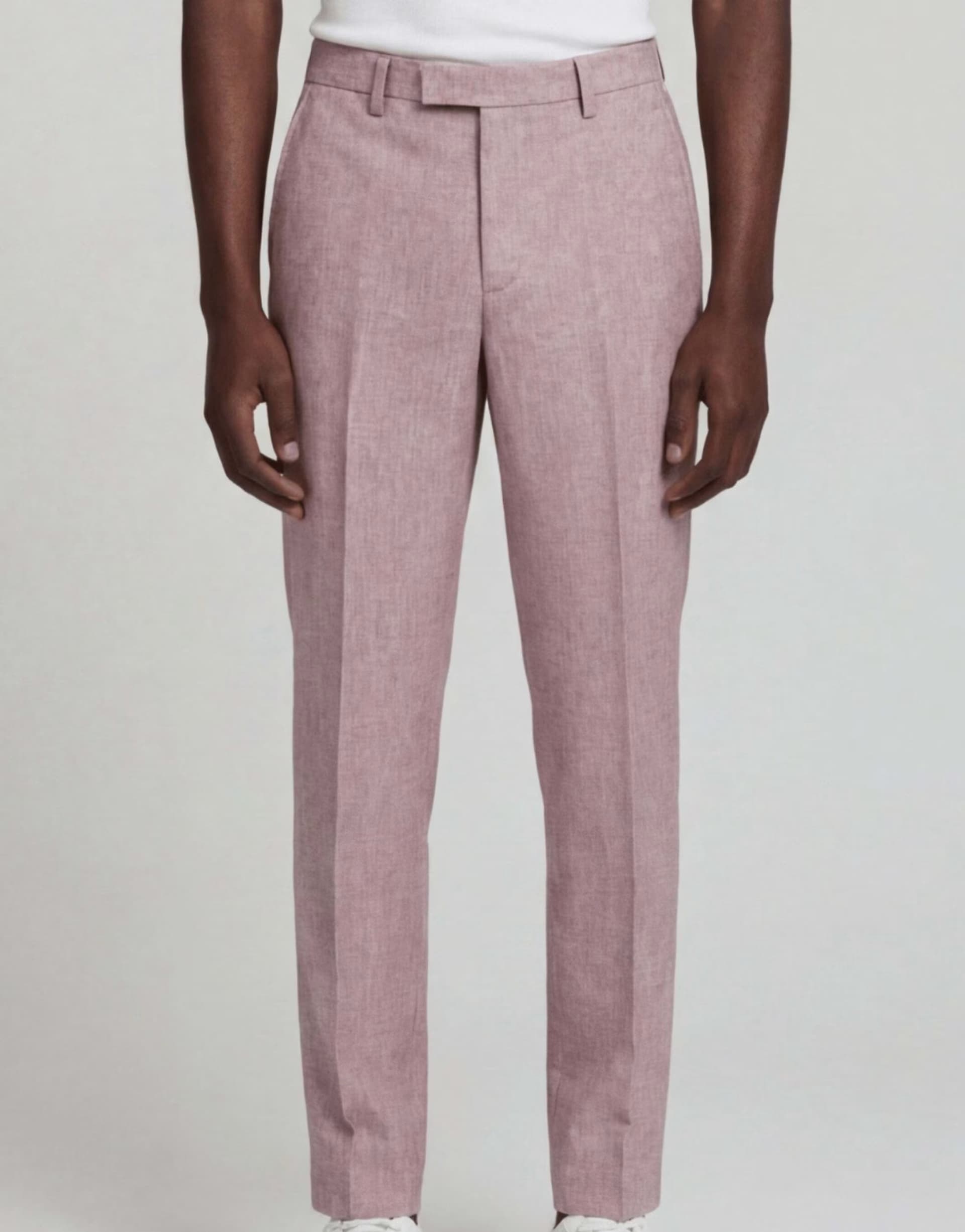 ASOS Harry Brown Giacomo slim fit suit trousers in berry