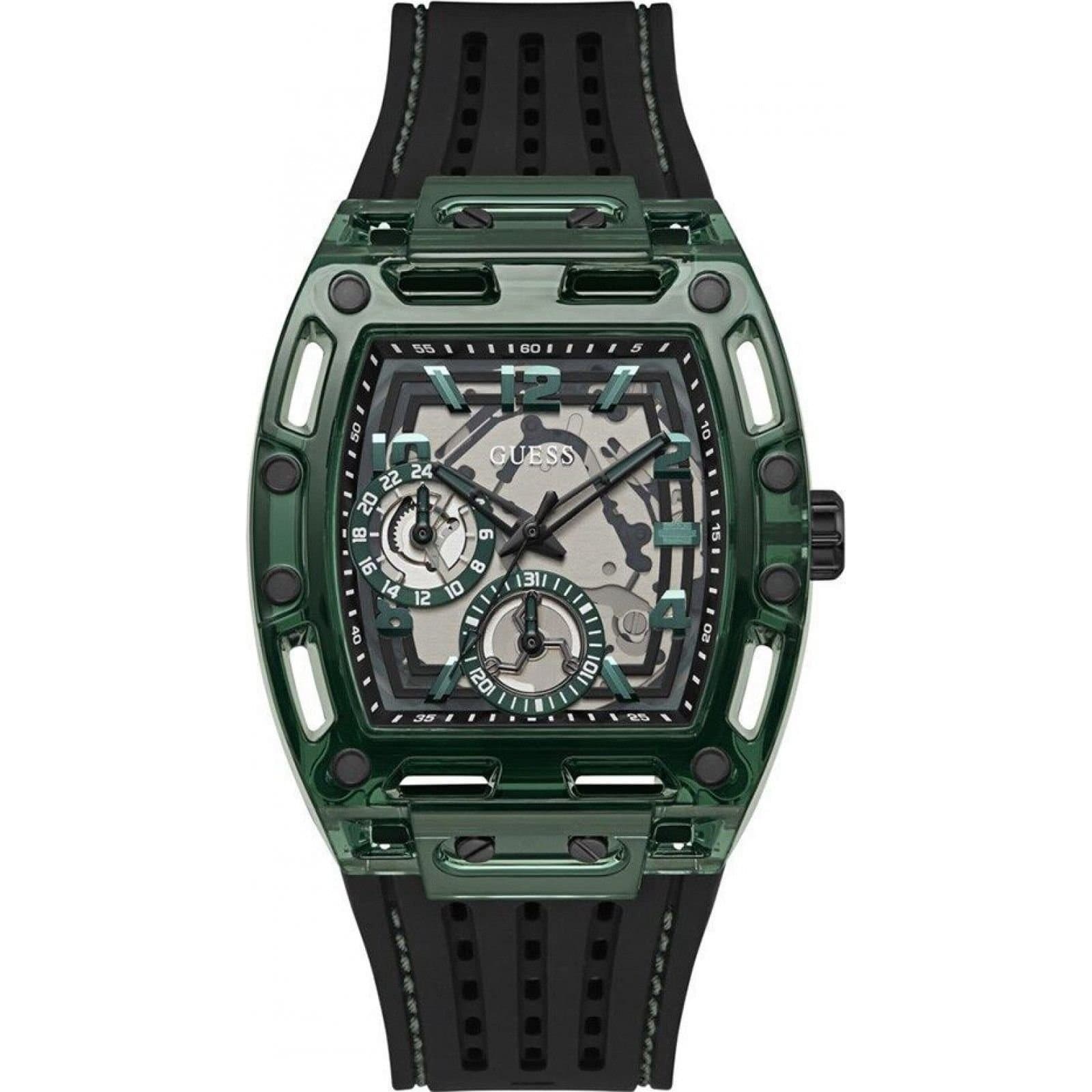 Guess Guess Men's GW0499G7 42mm Quartz Watch in Black