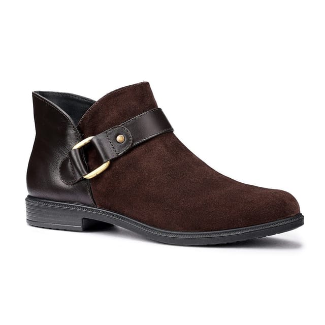 Hotter Hotter Women's Wide Fit 'Linton' Ankle Boots in Chocolate - 2