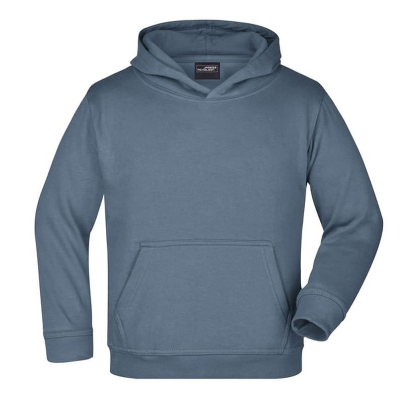 James and Nicholson James and Nicholson Men's Moisture Wicking Hoodie in Dark Grey - 1