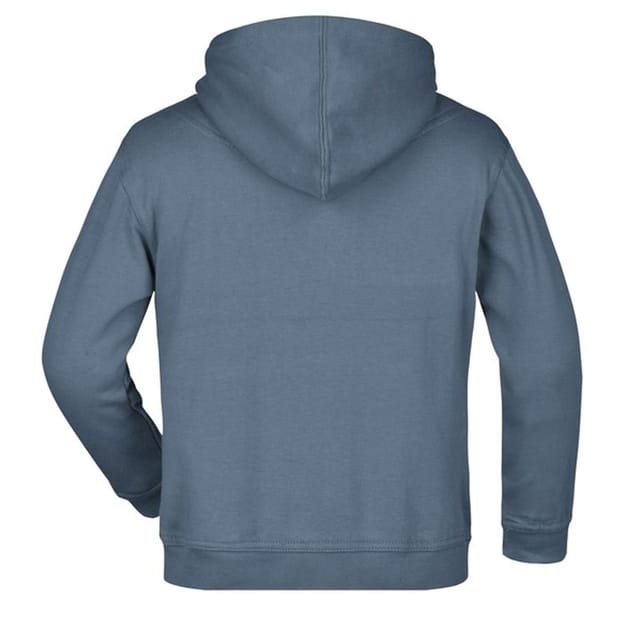 James and Nicholson James and Nicholson Men's Moisture Wicking Hoodie in Dark Grey - 2