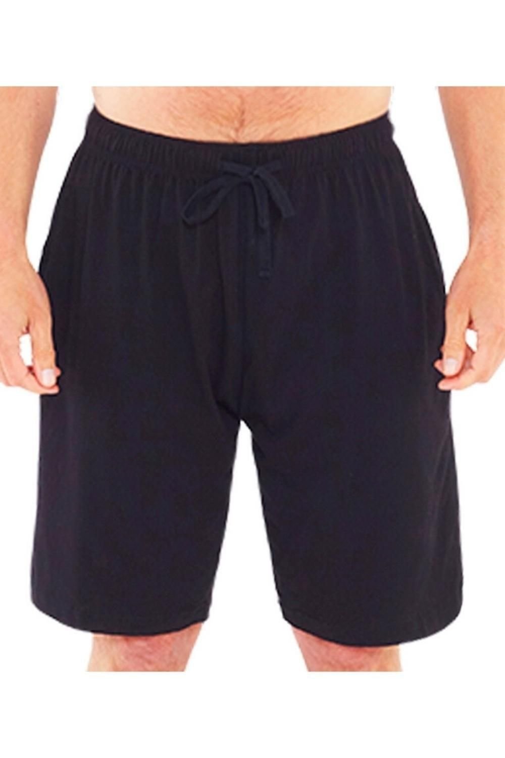 Just Essentials Just Essentials Men's 2 Pack Jersey Pyjama Shorts in Black - 2