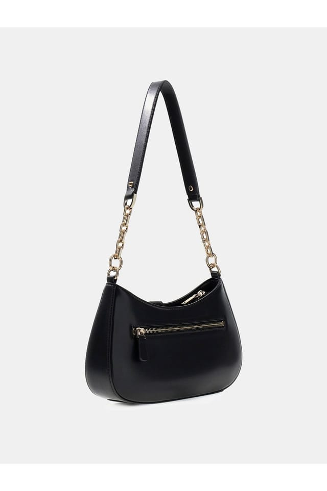 Guess Guess Women's Carrie Top Zip Shoulder Bag Black - 2