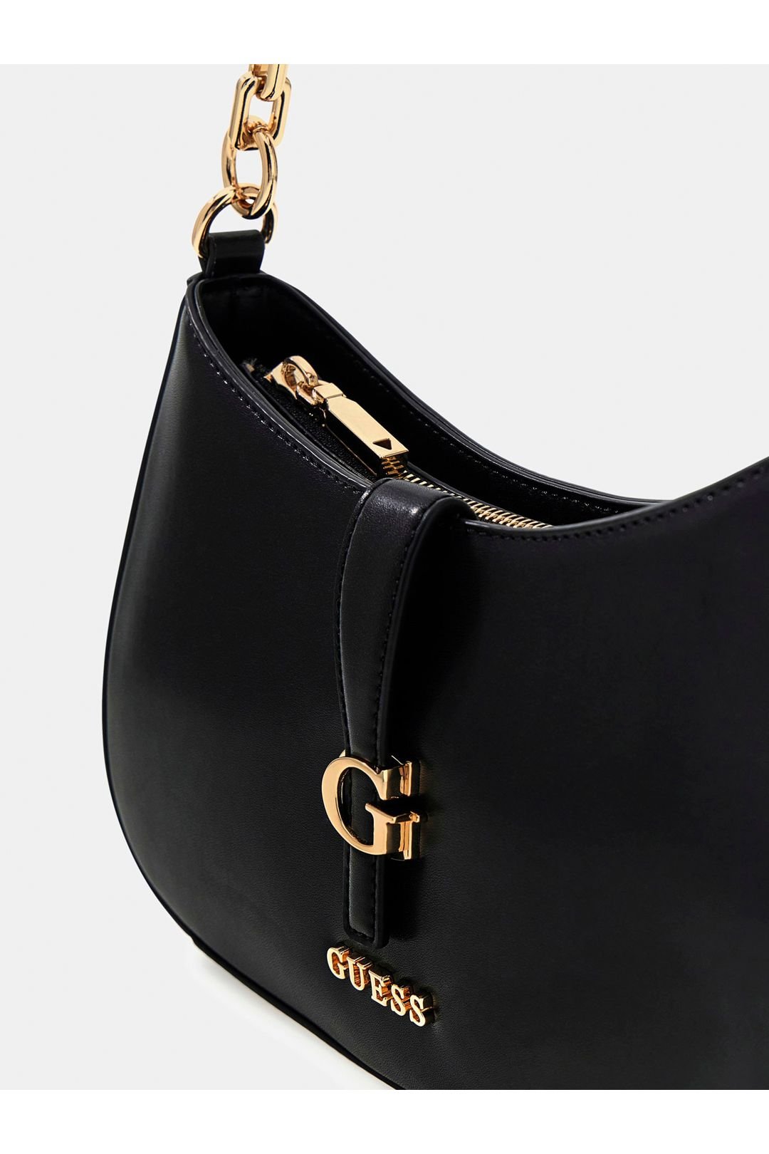 Guess Guess Women's Carrie Top Zip Shoulder Bag Black - 3