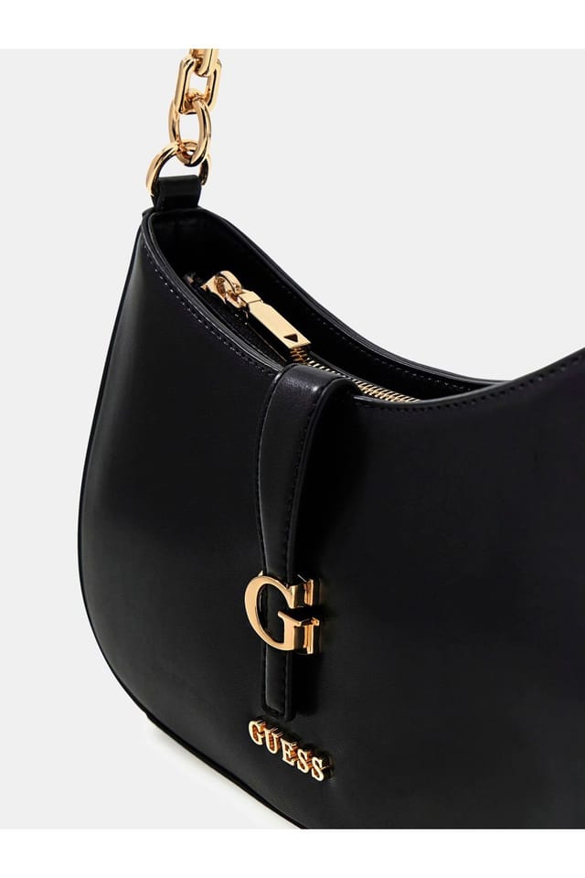 Guess Guess Women's Carrie Top Zip Shoulder Bag Black - 3
