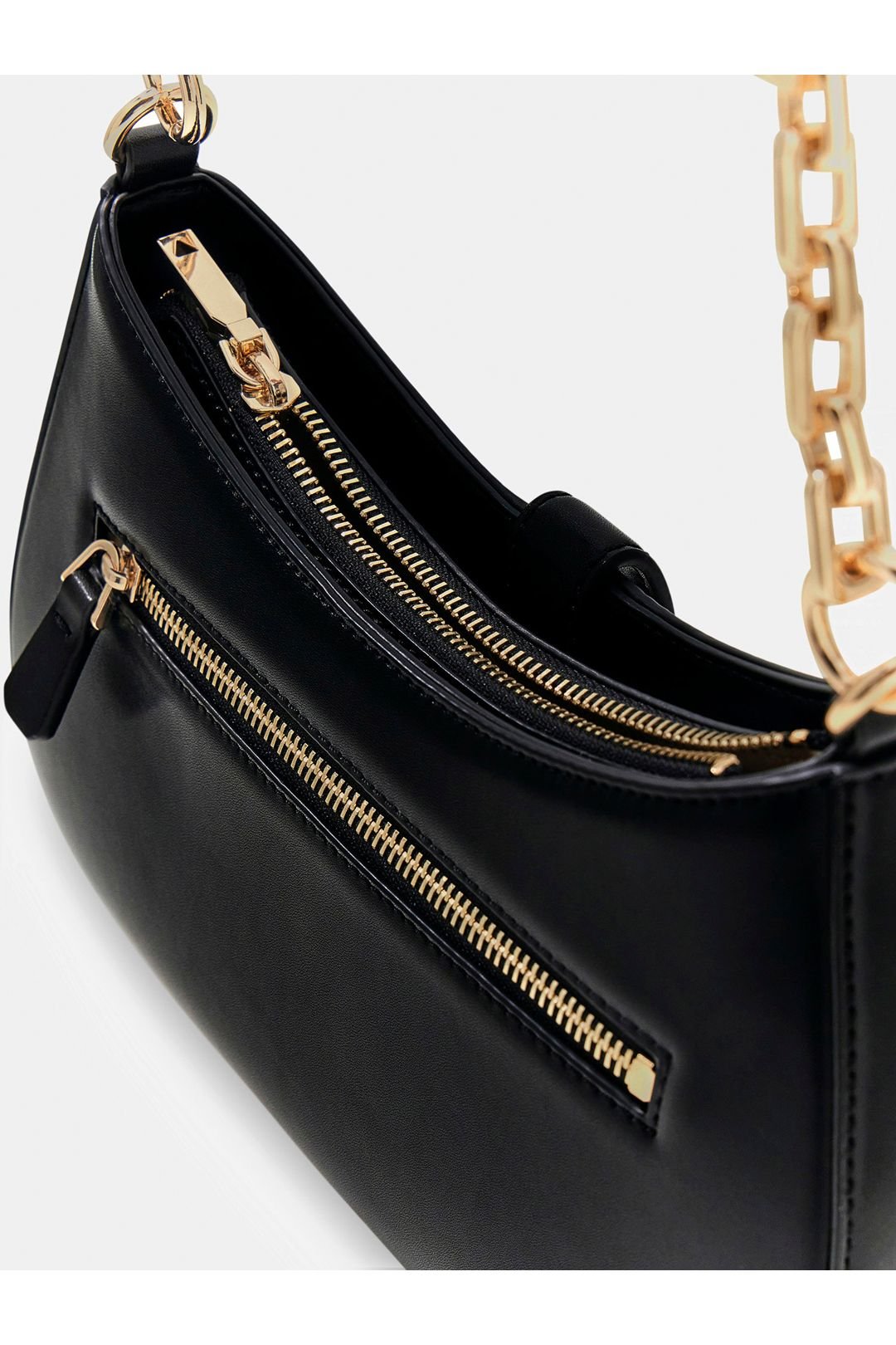 Guess Guess Women's Carrie Top Zip Shoulder Bag Black - 4