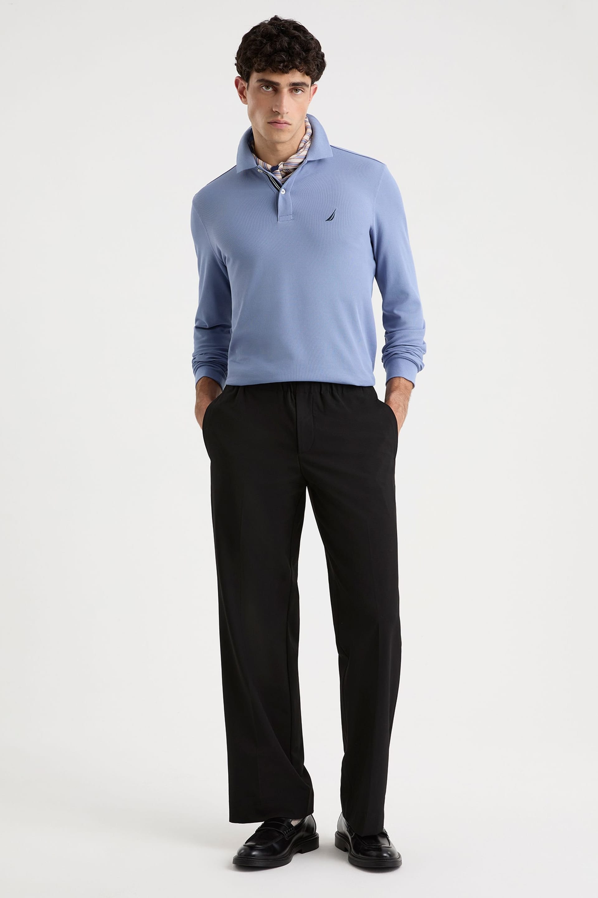 Nautica Nautica Men's Cabin Long Sleeve in Light Blue - 4