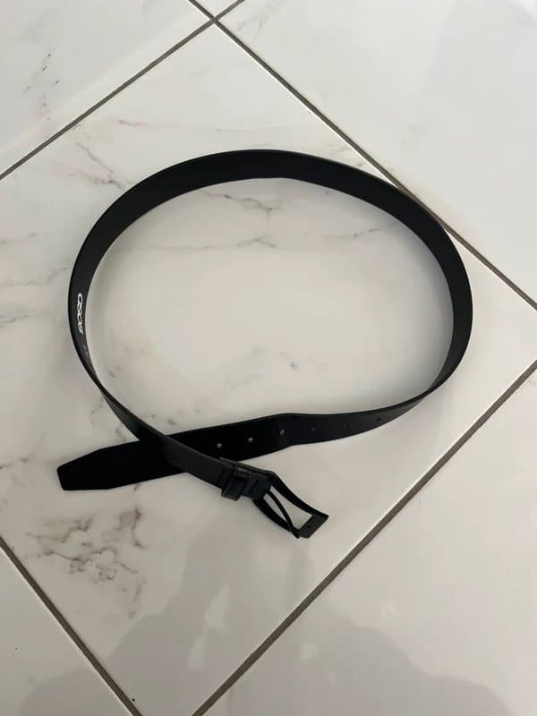 ASOS ASOS black leather belt small/ medium