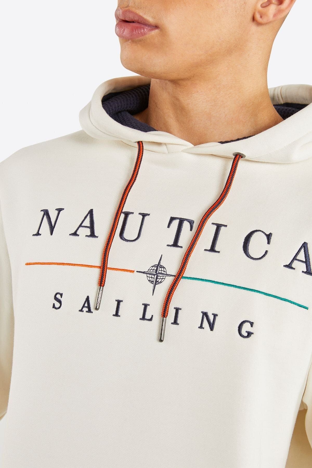 Nautica Nautica Men's Malbo Oh Ecru Hoodie - 4