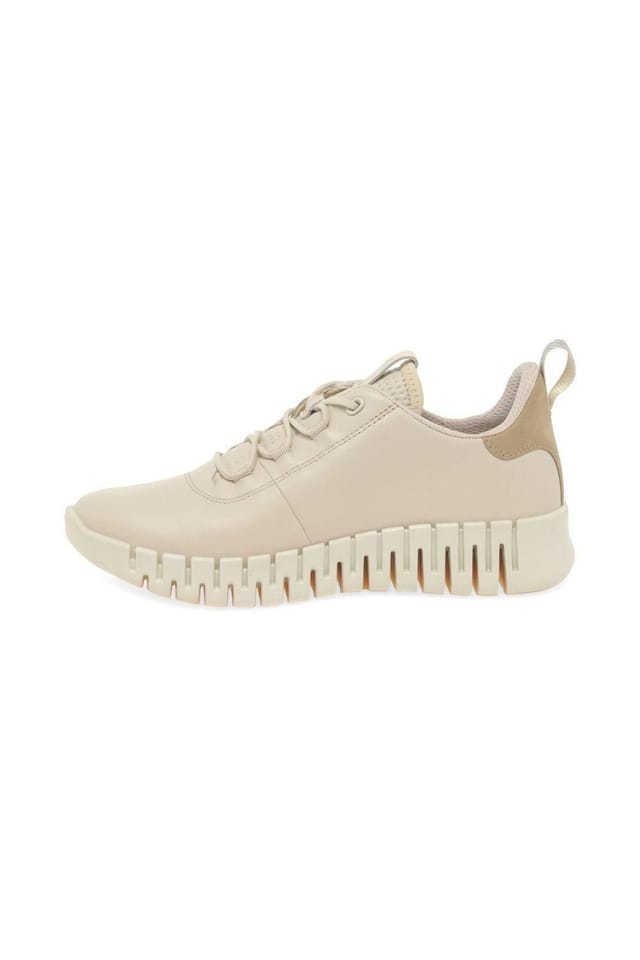 ECCO Ecco Women's 'Gruuv' Sports Trainers in Light Beige - 2