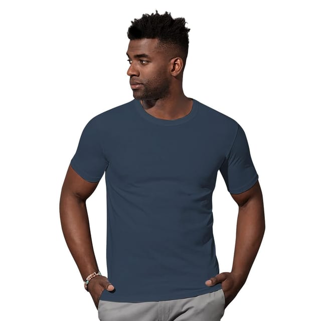 Stedman Stars Stedman Stars Men's Morgan Crew Neck Tee in Mid Blue - 2