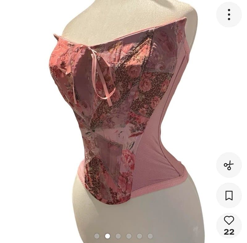 catwalk collection Y2k vintage designer catwalk collection corset