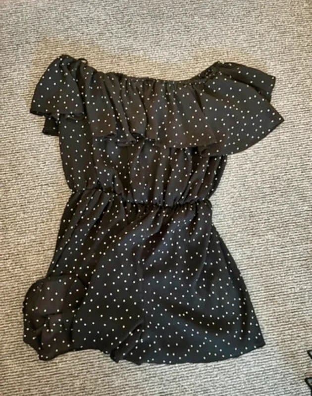 Topshop Topshop chiffon playsuit - UK 8 - perfect
