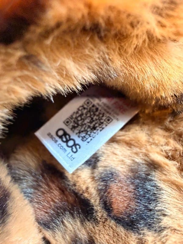 ASOS Asos Leopard print slippers