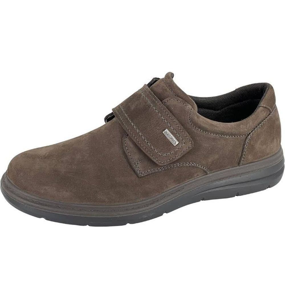 IMAC IMAC Men's Leather Extra Wide Casual Shoes in Brown