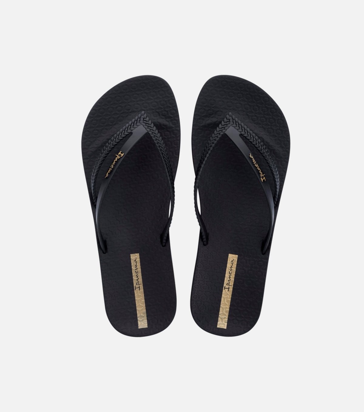 Ipanema Women's Black Double Strap Flip Flops Ipanema New Look - 4