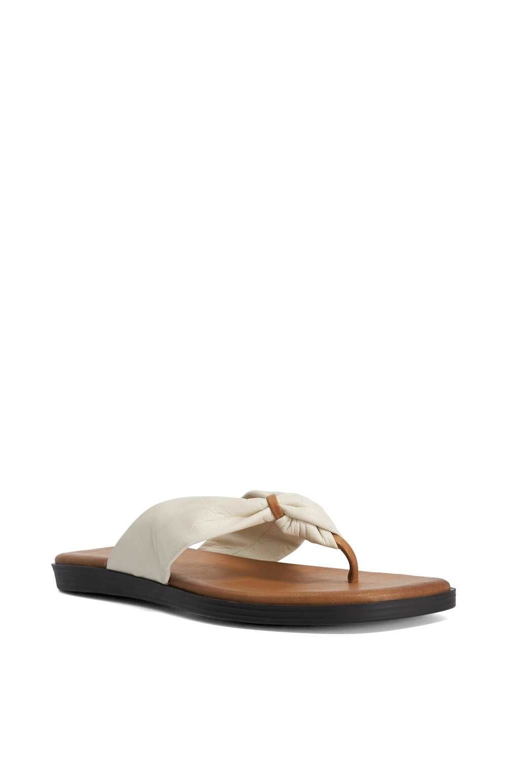 Dune London Dune London Women's 'Looks' Leather Sandals in Natural - 2