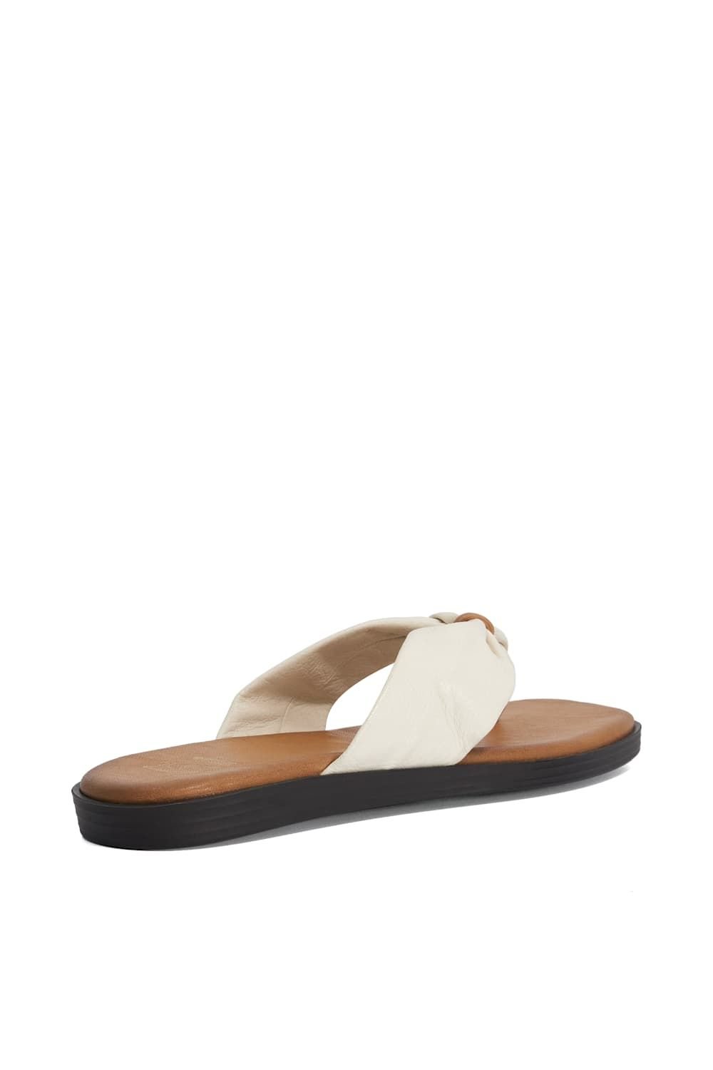 Dune London Dune London Women's 'Looks' Leather Sandals in Natural - 3