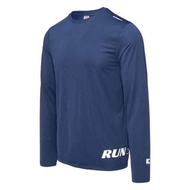 IQ IQ Men's Estise Long-Sleeved T-Shirt in Navy - 3