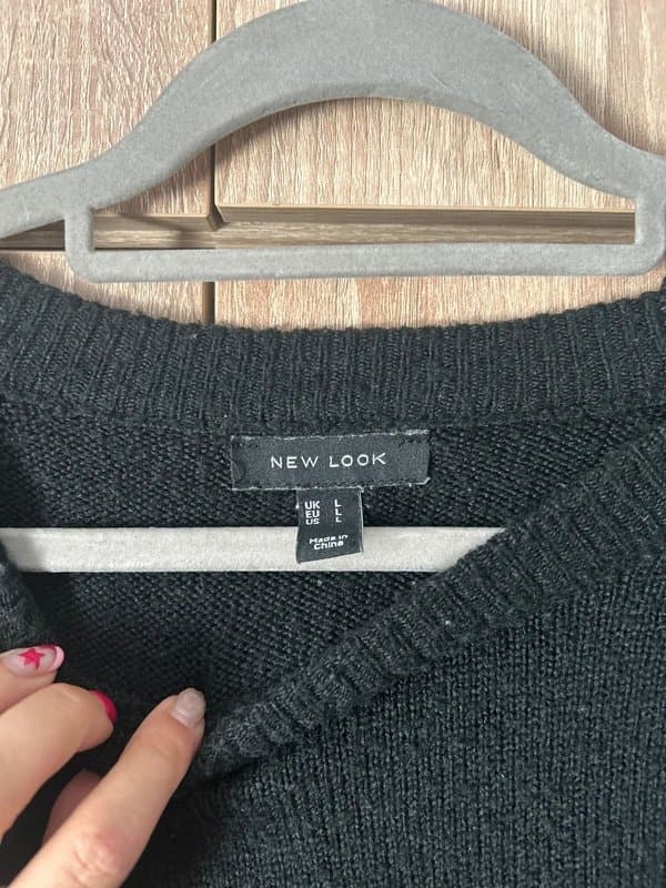 New Look new look large black jumper