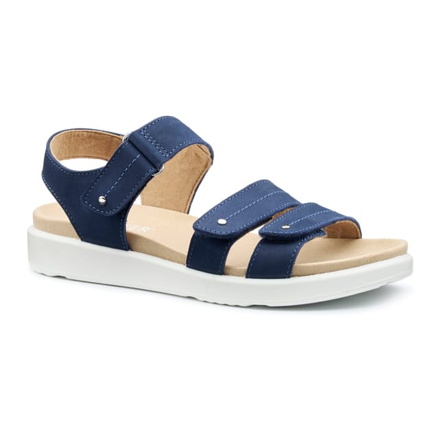 Hotter Hotter Women's Wide Fit 'Venice' Sandals in Navy - 2