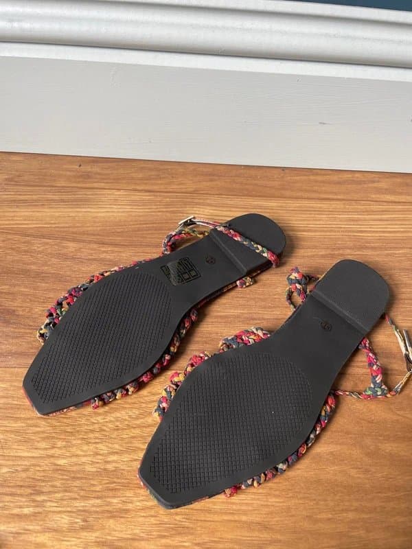 ASOS Floral woven sandals