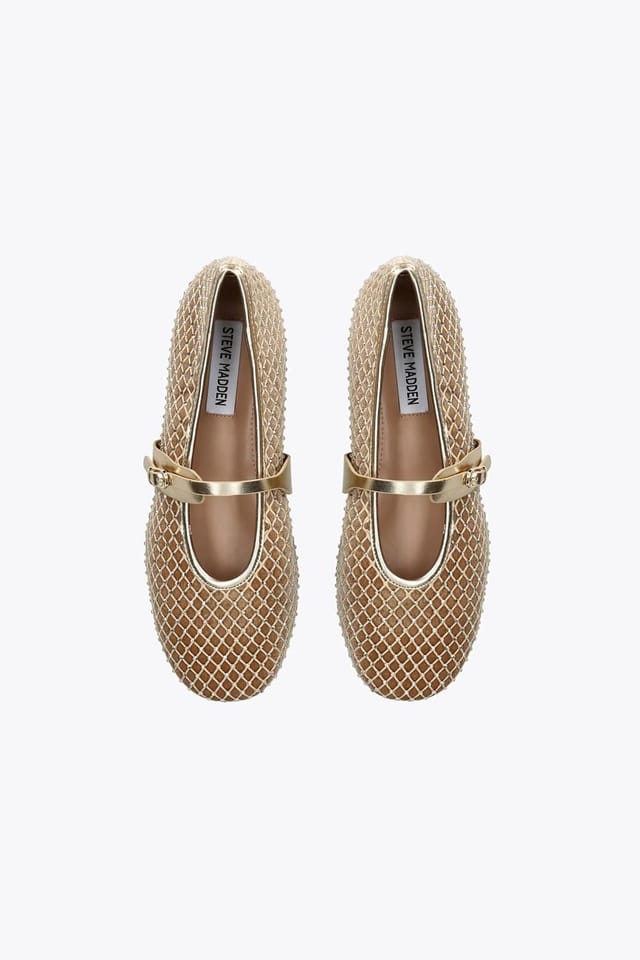 Steve Madden STEVE MADDEN Women's 'Rejoice Gold' Flats in Gold - 2