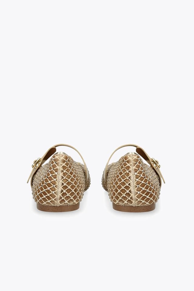 Steve Madden STEVE MADDEN Women's 'Rejoice Gold' Flats in Gold - 3