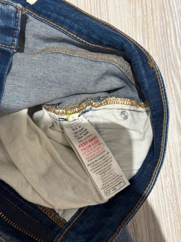 New Look Men’s New Look Skinny Ripped Jeans W32
