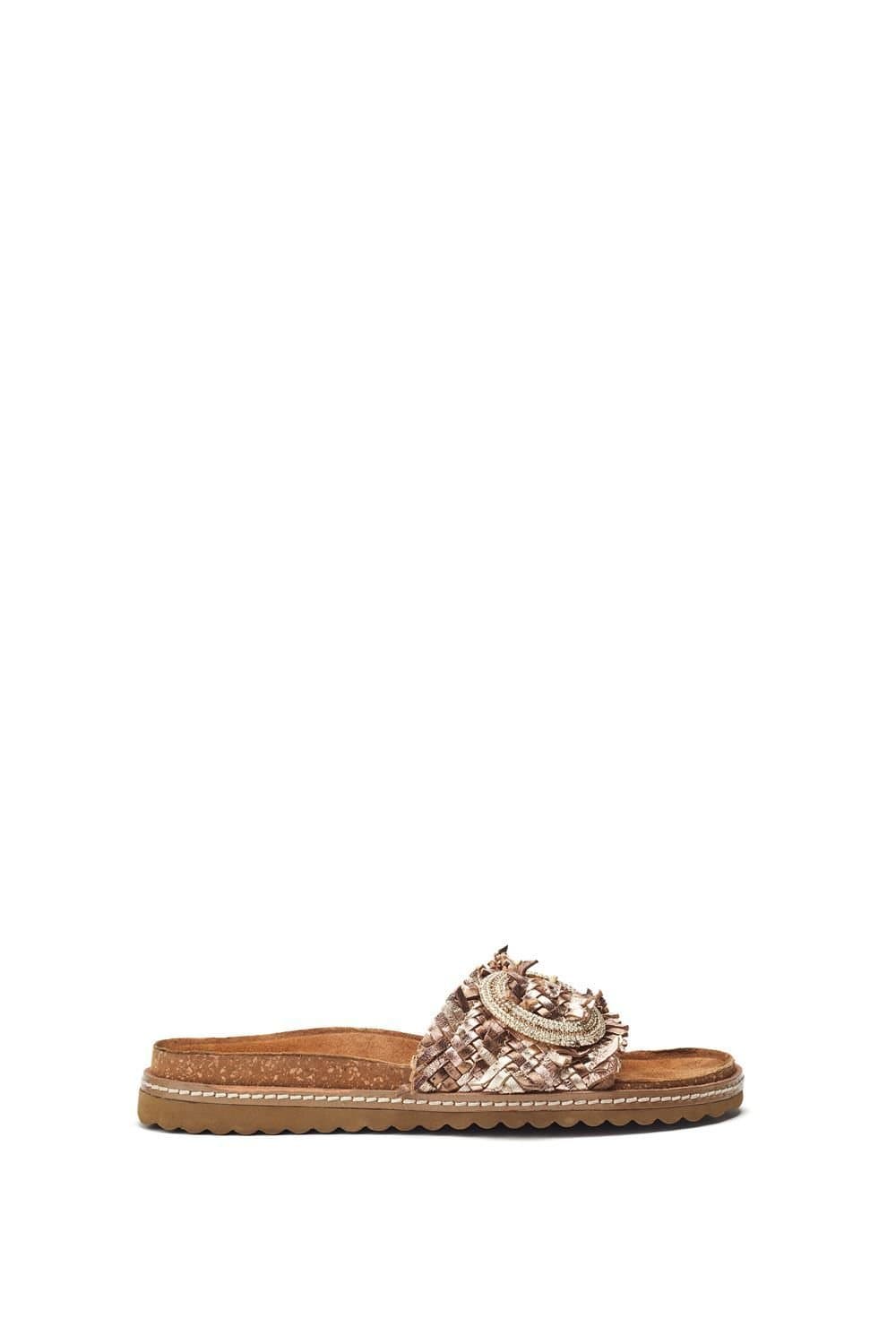 Moda In Pelle Moda In Pelle Women's 'Jarilla' Leather Sandals in Bronze