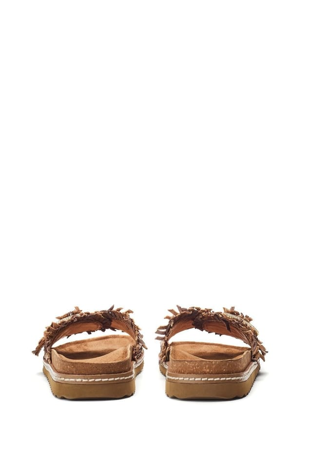 Moda In Pelle Moda In Pelle Women's 'Jarilla' Leather Sandals in Bronze - 3