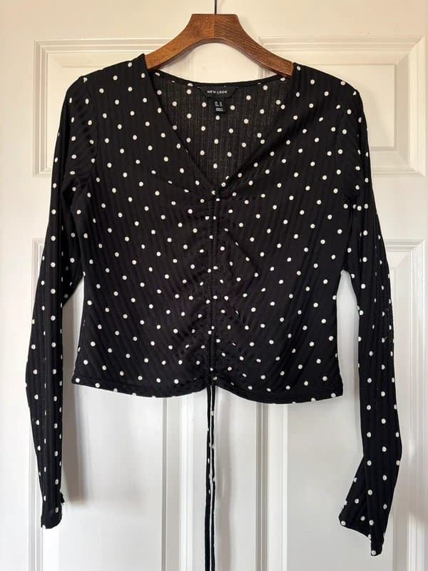 New Look Ladies polka dot new look top