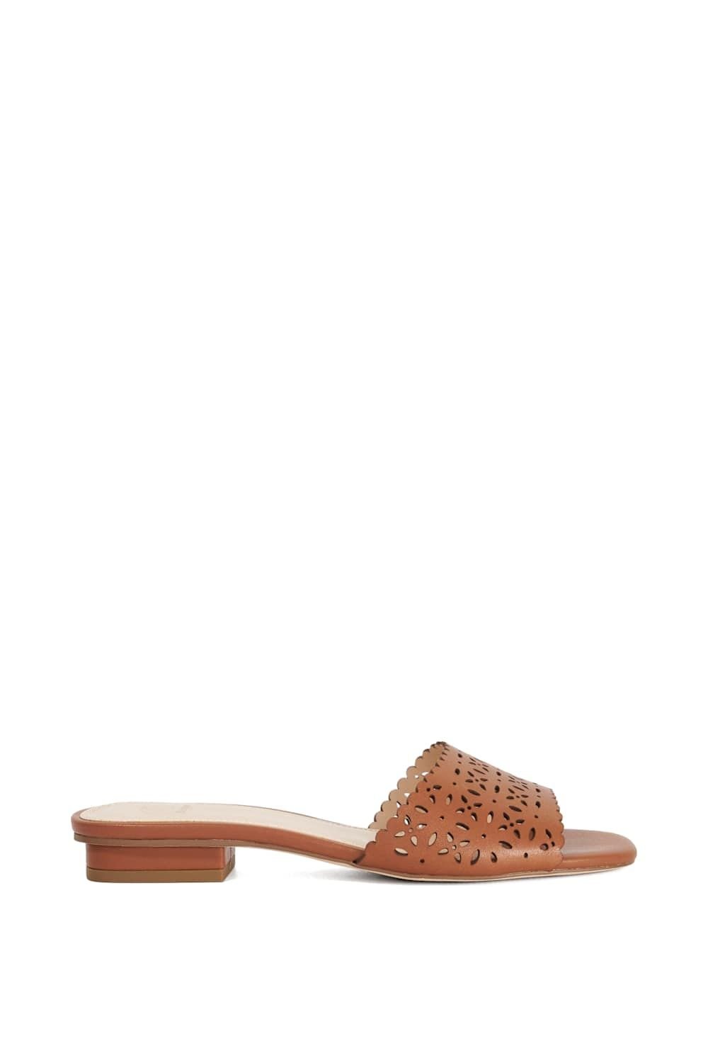 Dune London Dune London Women's 'Leostar' Leather Sandals in Brown - 1