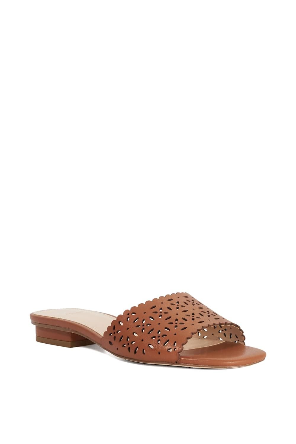 Dune London Dune London Women's 'Leostar' Leather Sandals in Brown - 2