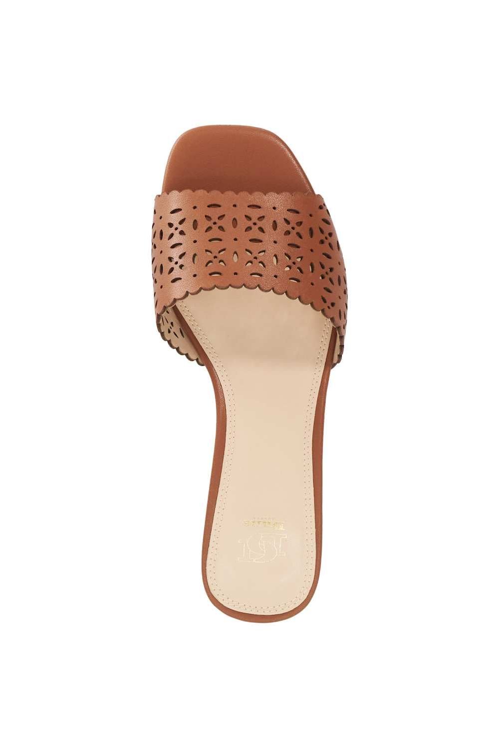 Dune London Dune London Women's 'Leostar' Leather Sandals in Brown - 4