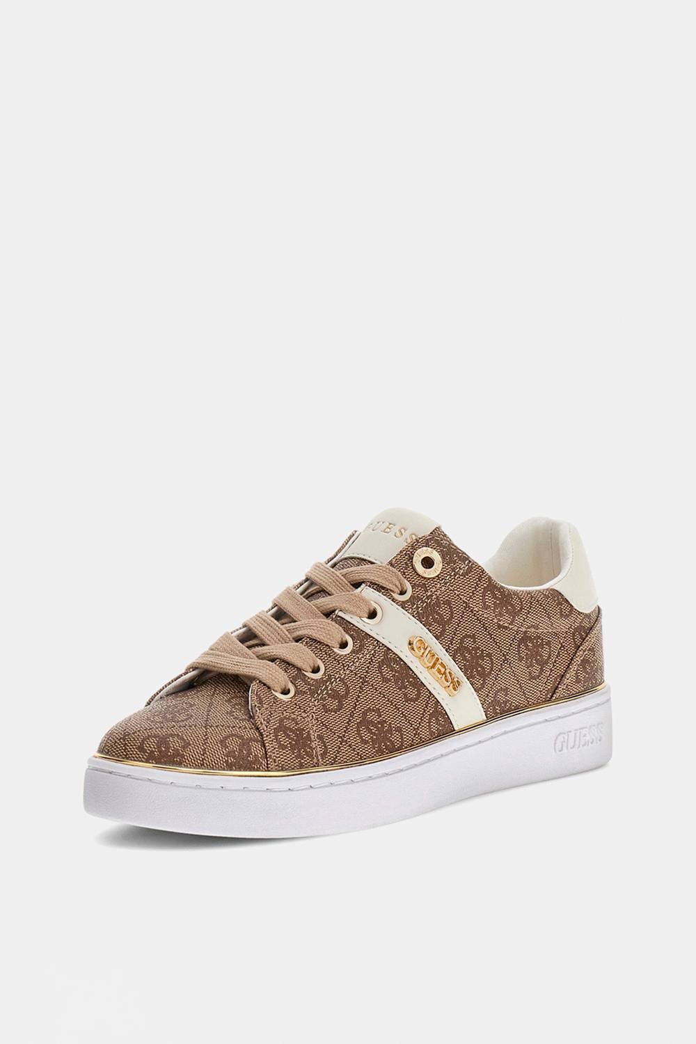 Guess Guess Women's Britz Trainers Beige - 2