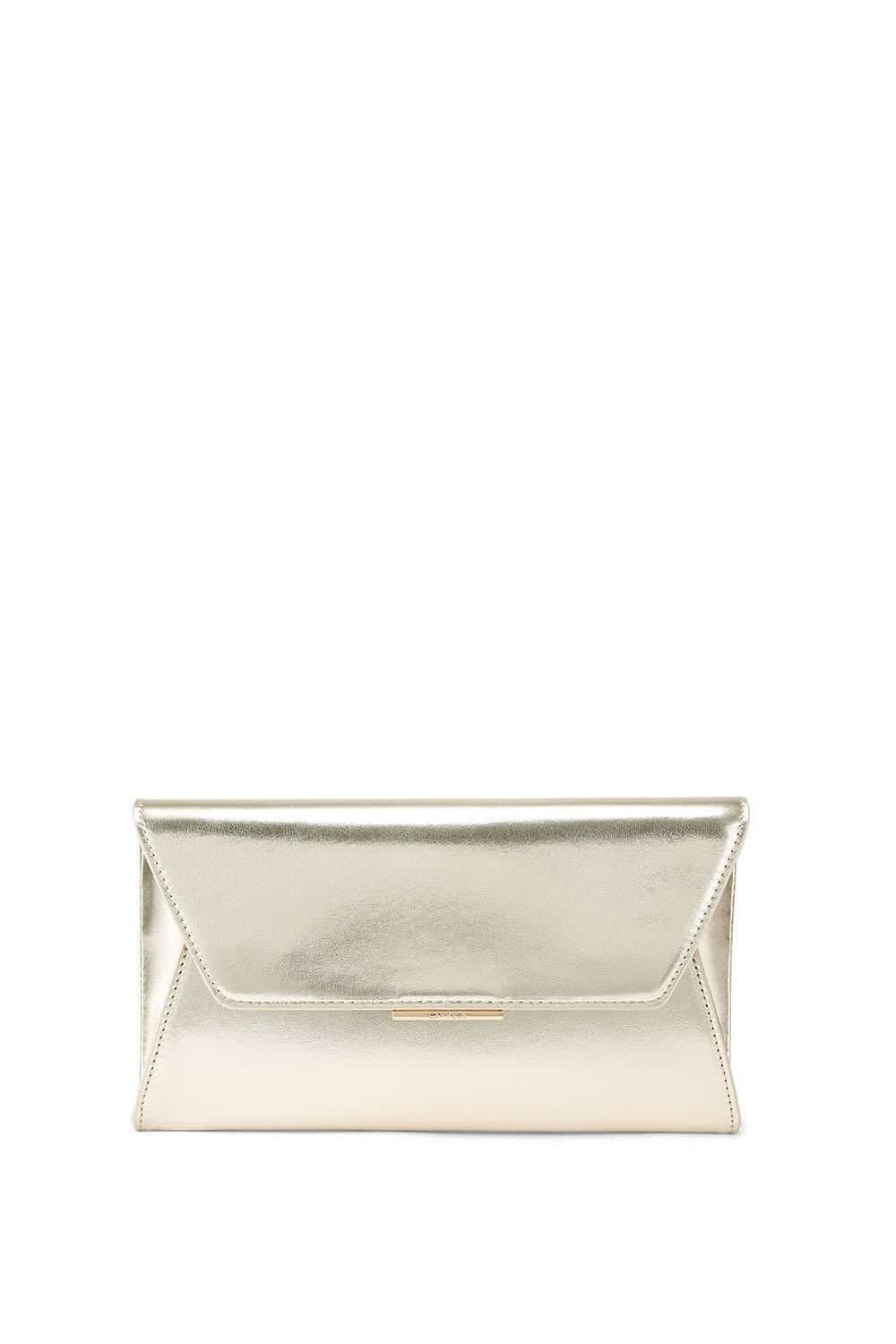 Carvela Carvela Women's 'Spirit Clutch' Patent Bag in Gold