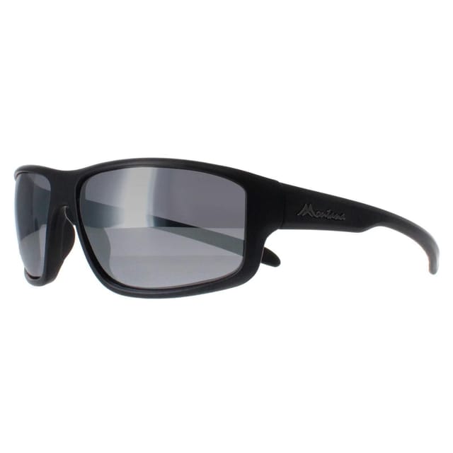 montana montana Men's Sport Black Mirror Polarized SP313 - 2