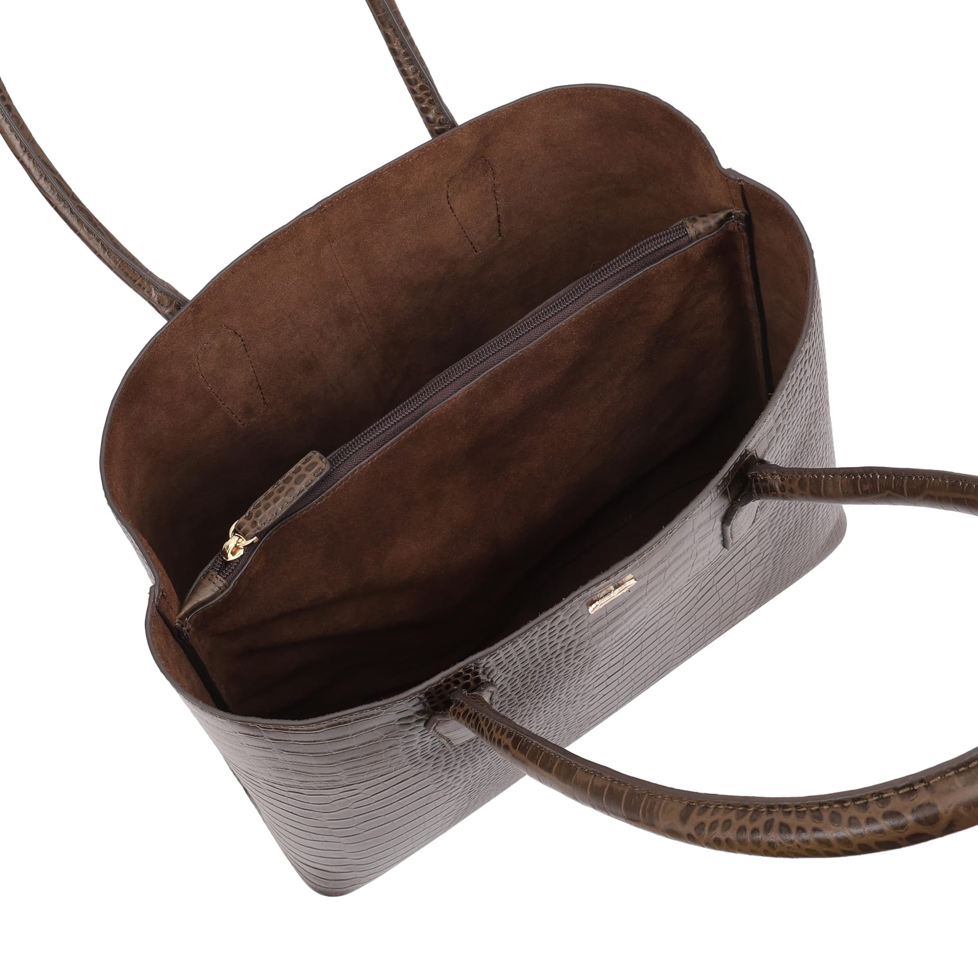 Paul Costelloe Paul Costelloe Women's Halti Leather Shoulder Bag in Brown - 4