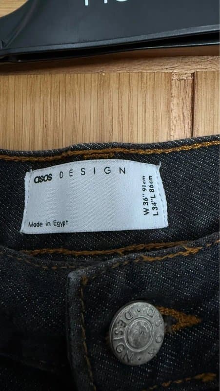 ASOS Design Asos dark wash jeans