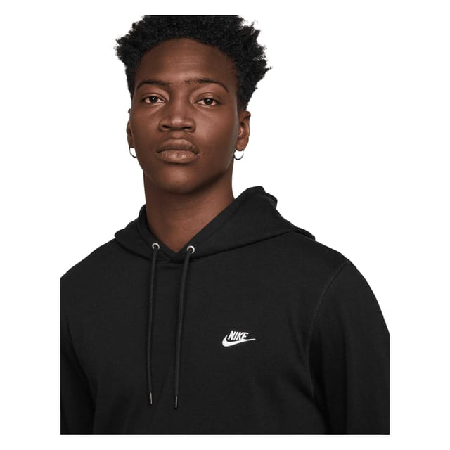 Nike Nike Men's Club Knitted Hoodie in Black - 3