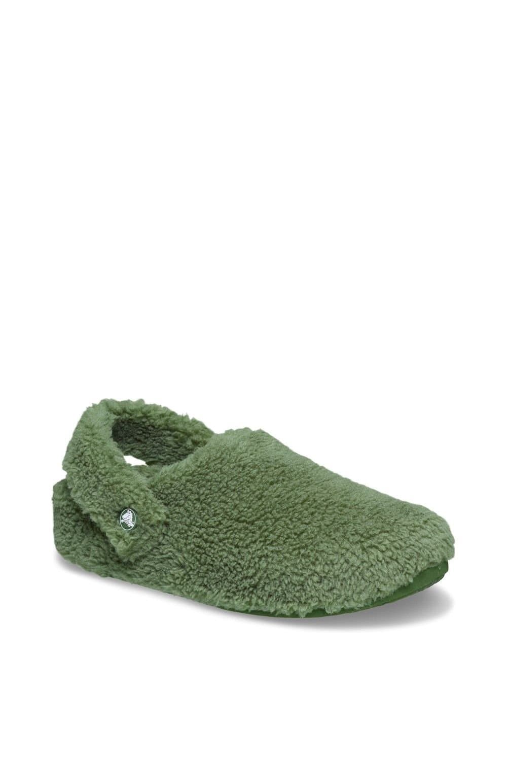 Crocs Crocs Men's Classic Cozzzy Slipper in Green