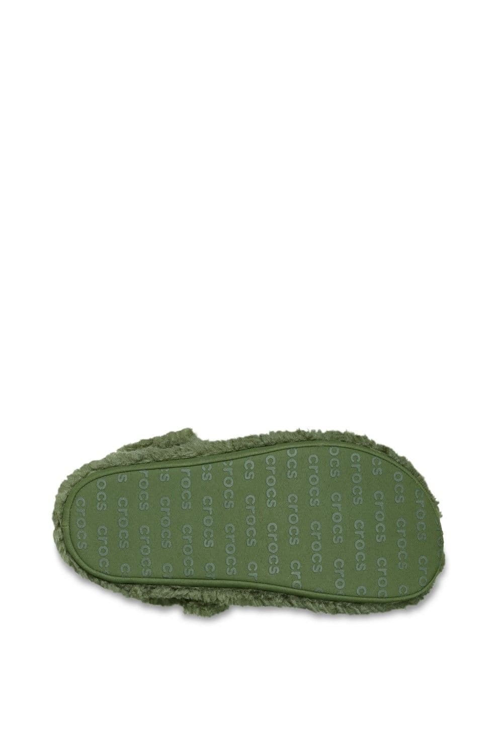 Crocs Crocs Men's Classic Cozzzy Slipper in Green - 4