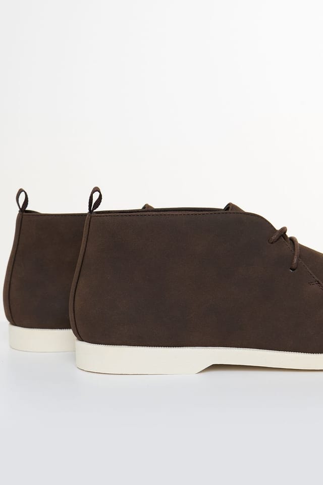 Threadbare threadbare Men's Faux Suede Moccasin Boots in Brown - 2