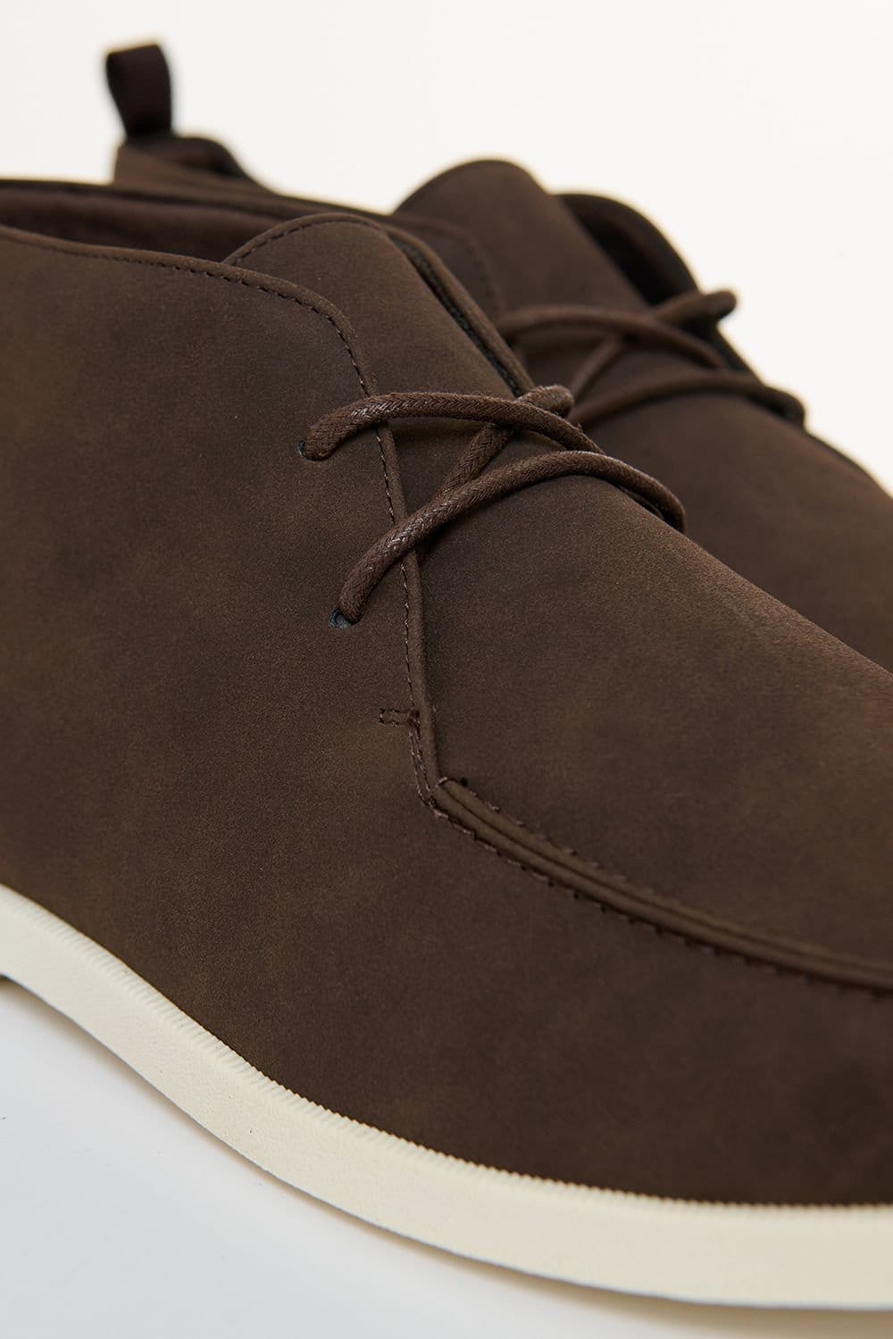 Threadbare threadbare Men's Faux Suede Moccasin Boots in Brown - 4