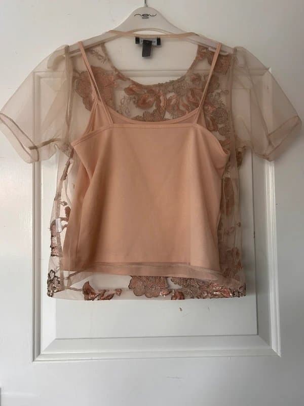 New Look Sequin embellished top - ideal for Christmas wear!