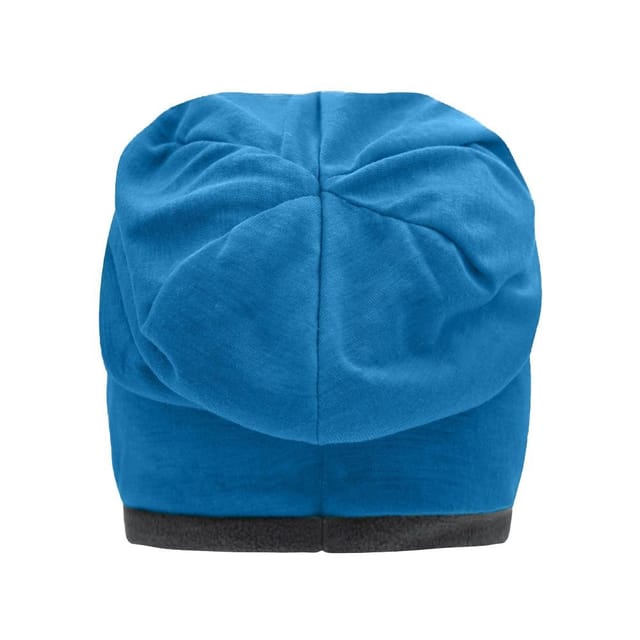 Myrtle Beach Myrtle Beach Men's Fleece Beanie in Bright Blue - 2