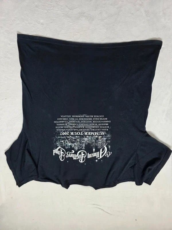 Anvil vintage allman Brothers band summer tour 2007 Graphic T-Shirt Black | Vintage Rock Band Tee | Size X